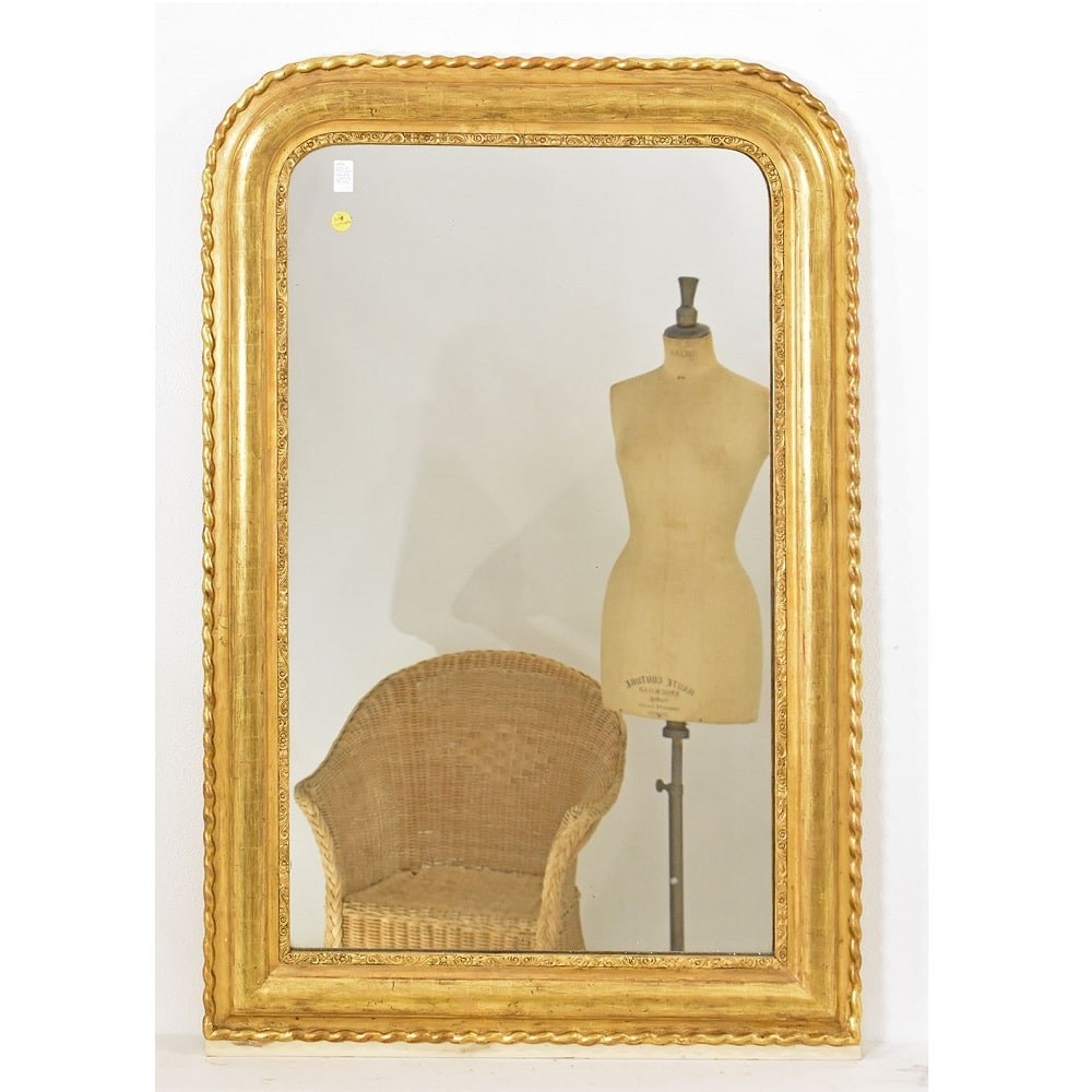 SP164 1a antique gilded mirror antique louis philippe mirror XIX century.jpg